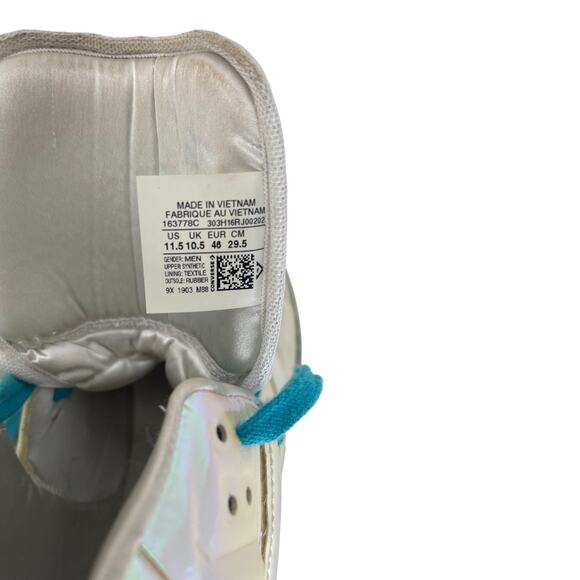 Converse ERX Impress High Top Mens Size 11.5 Iridescent White Sneakers - Picture 10 of 12